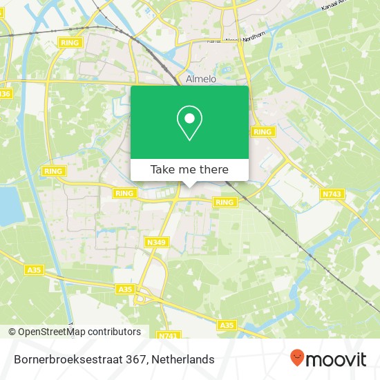 Bornerbroeksestraat 367 map