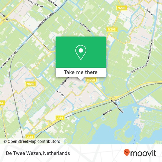 De Twee Wezen map