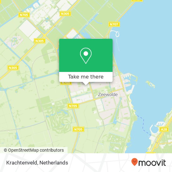 Krachtenveld map