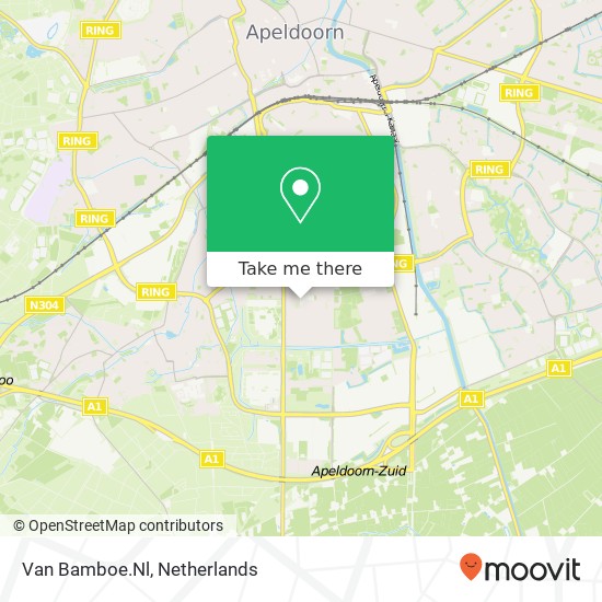 Van Bamboe.Nl map