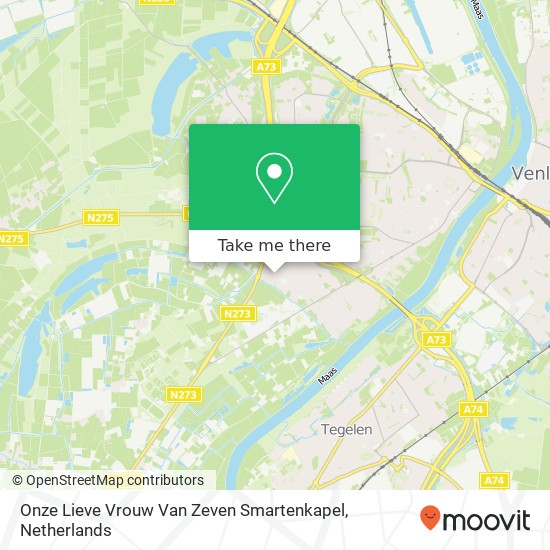 Onze Lieve Vrouw Van Zeven Smartenkapel map