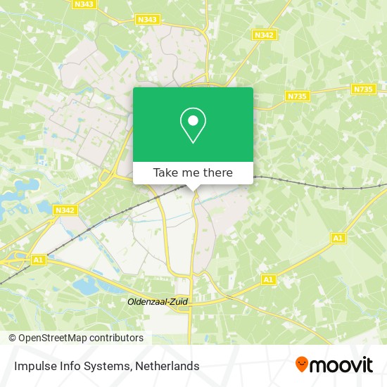 Impulse Info Systems map