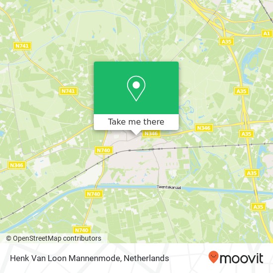 Henk Van Loon Mannenmode map