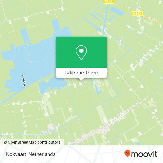 Nokvaart map