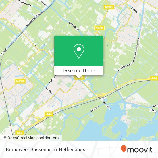 Brandweer Sassenheim Karte