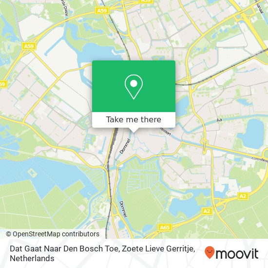 Dat Gaat Naar Den Bosch Toe, Zoete Lieve Gerritje map