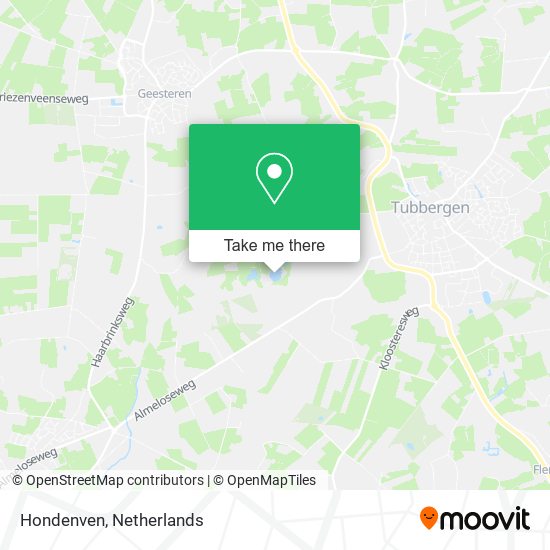 Hondenven map