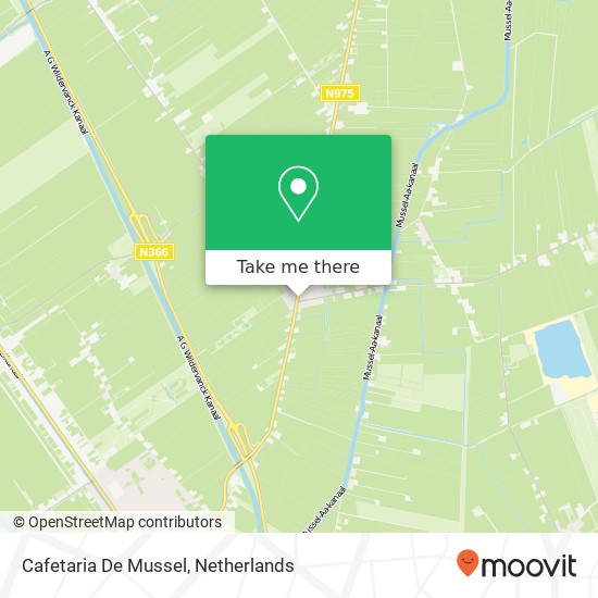 Cafetaria De Mussel map