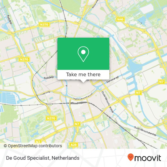 De Goud Specialist map