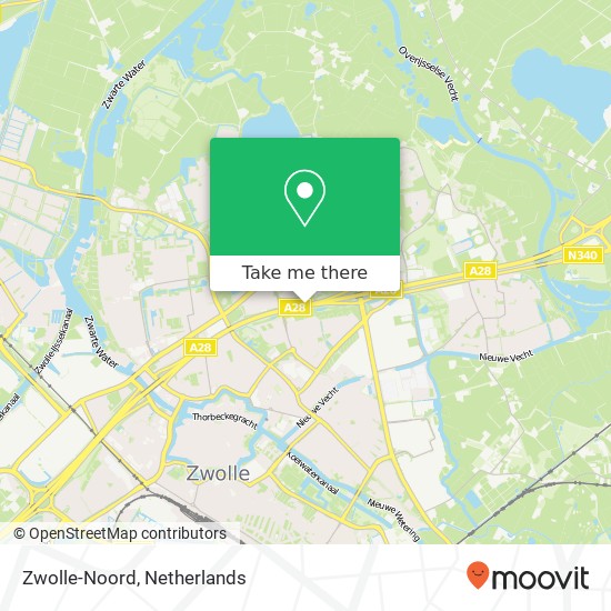 Zwolle-Noord map