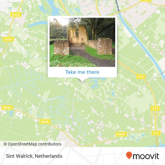 Sint Walrick map