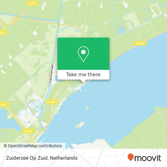 Zuiderzee Op Zuid map