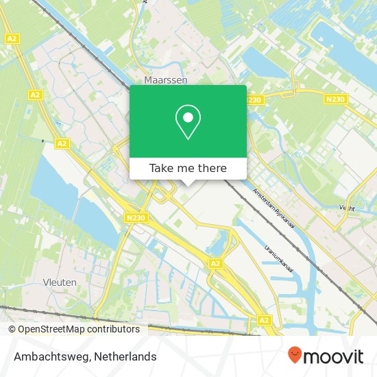 Ambachtsweg map