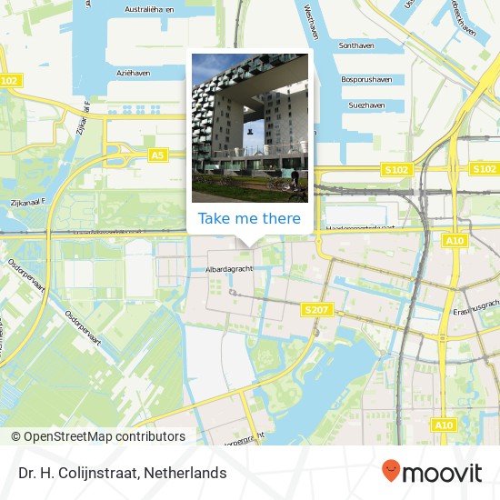 Dr. H. Colijnstraat Karte