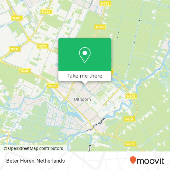 Beter Horen map