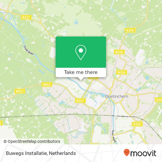 Buwegs Installatie map