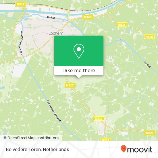 Belvedere Toren map