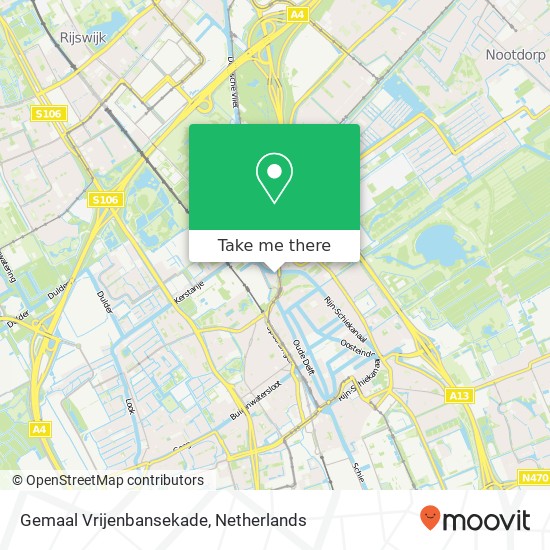 Gemaal Vrijenbansekade map