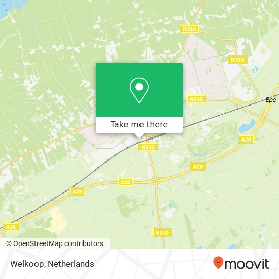 Welkoop map