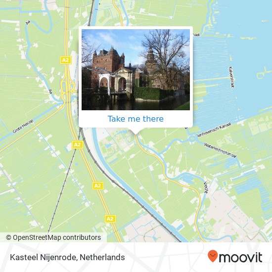 Kasteel Nijenrode Karte