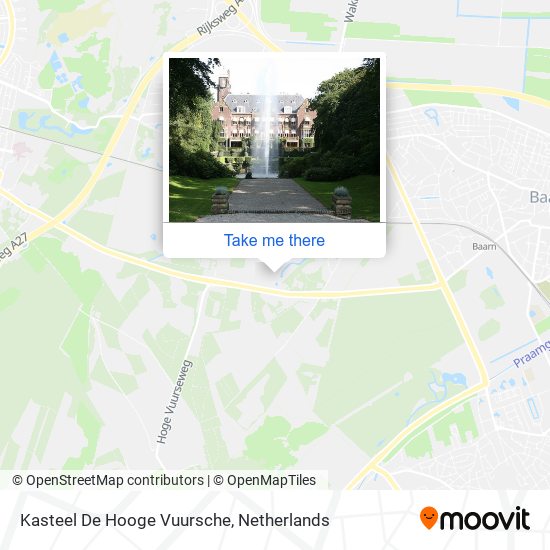 Kasteel De Hooge Vuursche map
