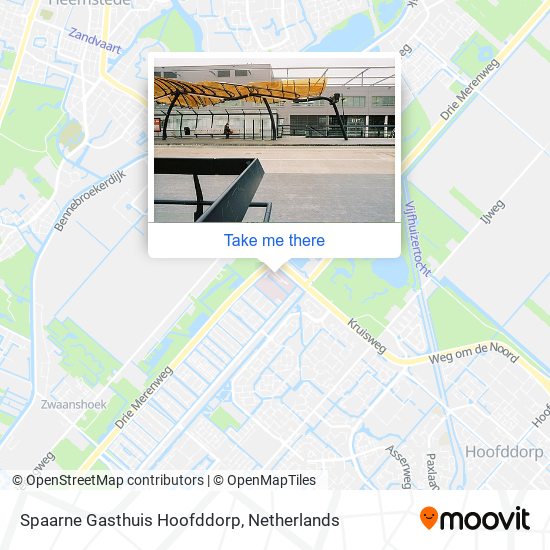 Spaarne Gasthuis Hoofddorp map