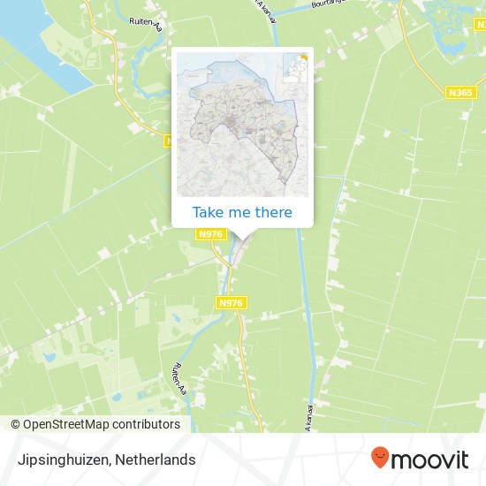 Jipsinghuizen map