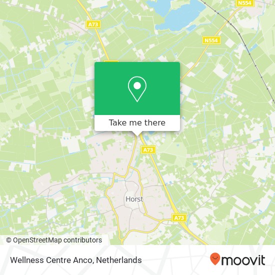 Wellness Centre Anco map