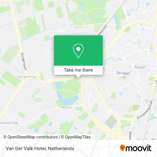 Van Der Valk Hotel map
