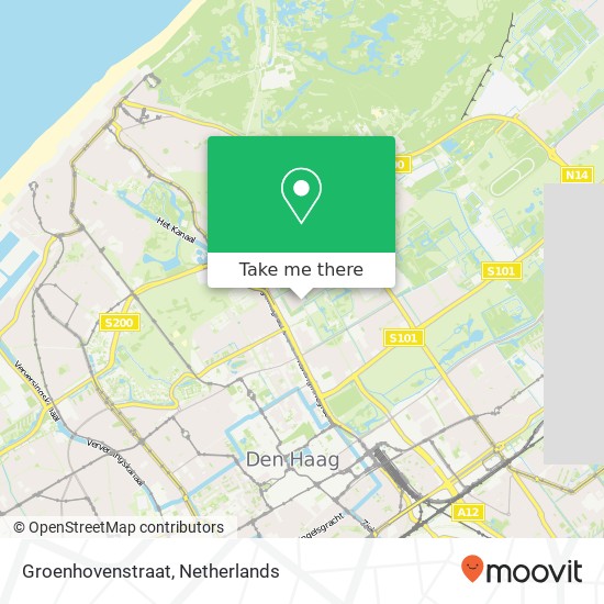 Groenhovenstraat map