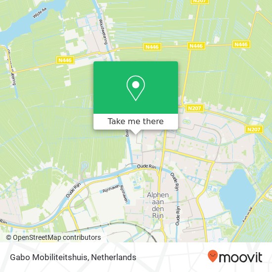 Gabo Mobiliteitshuis map