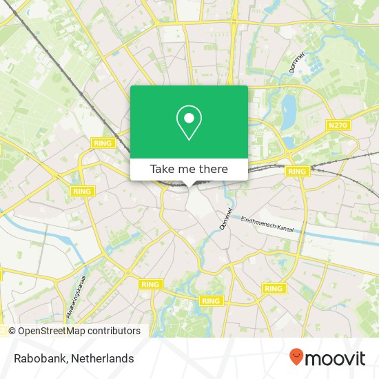 Rabobank map