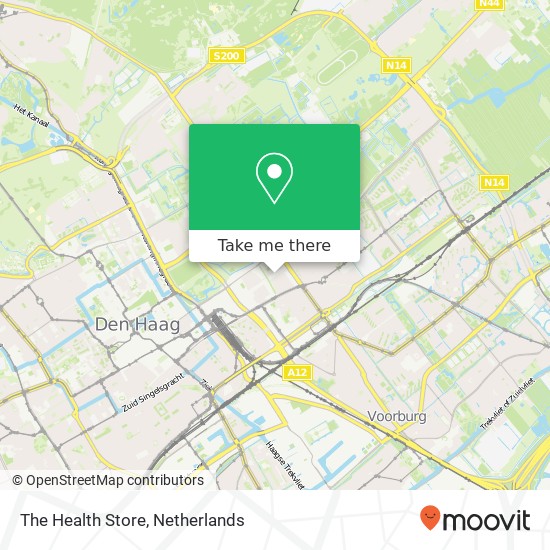 The Health Store map