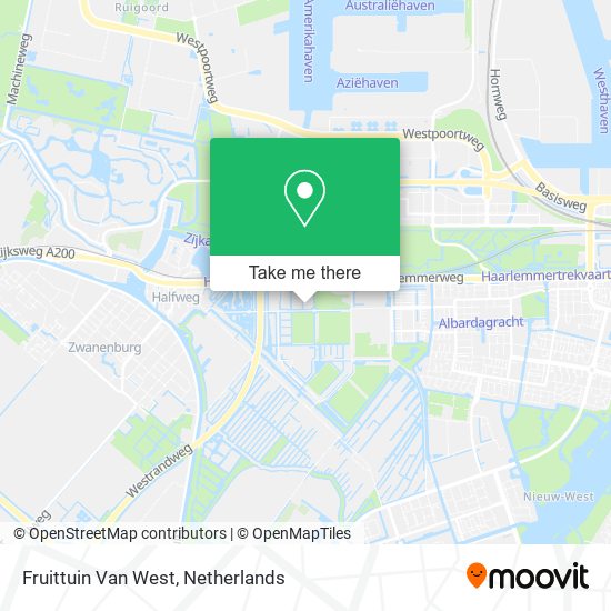 Fruittuin Van West map