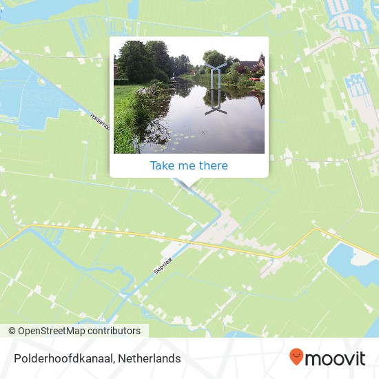 Polderhoofdkanaal map