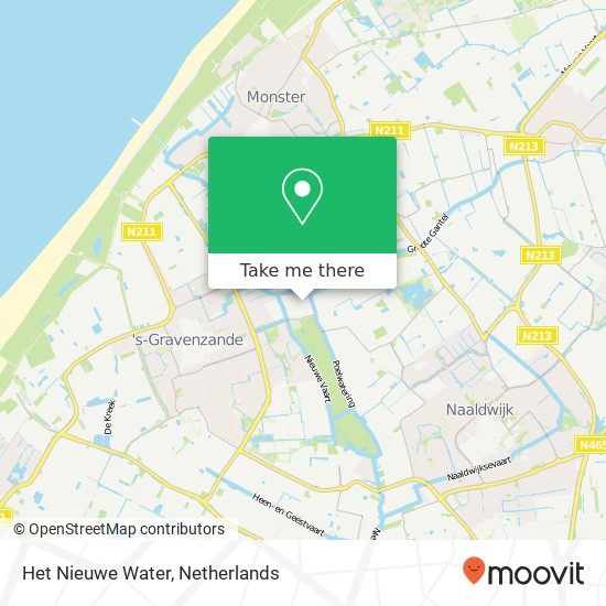 Het Nieuwe Water Karte