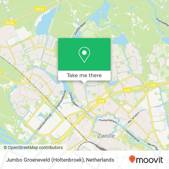 Jumbo Groeneveld (Holtenbroek) map
