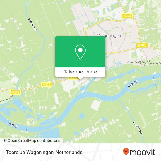 Toerclub Wageningen map