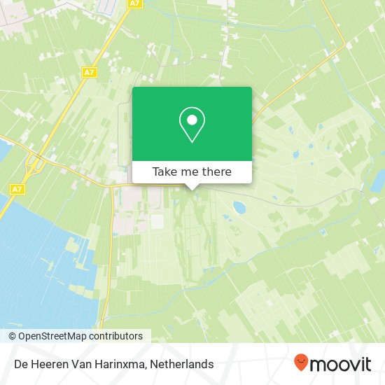 De Heeren Van Harinxma map