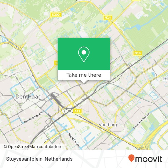 Stuyvesantplein map