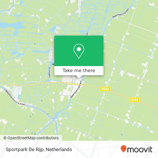 Sportpark De Rijp map