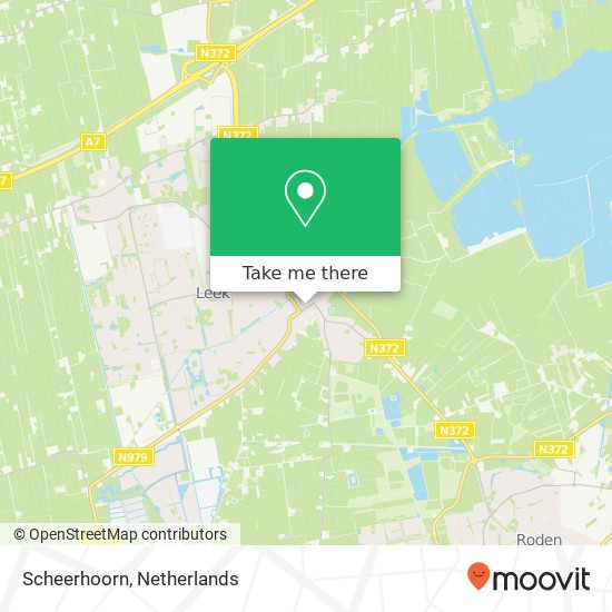 Scheerhoorn map