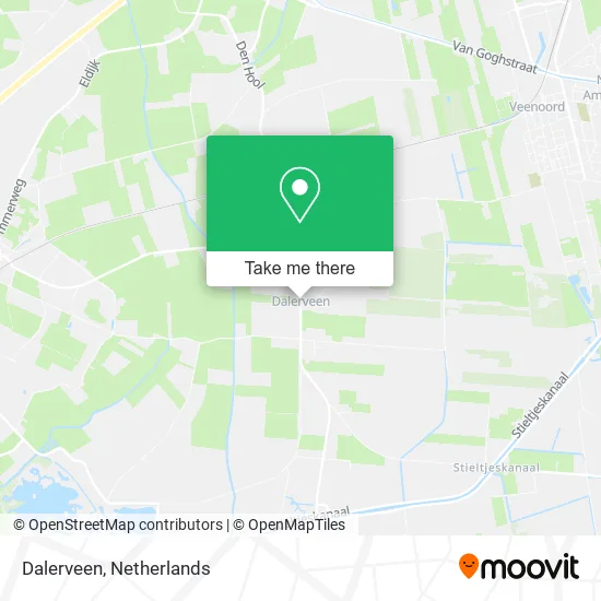 Dalerveen Karte
