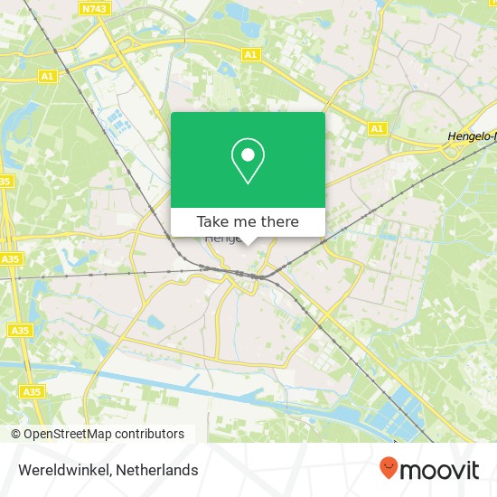 Wereldwinkel Karte