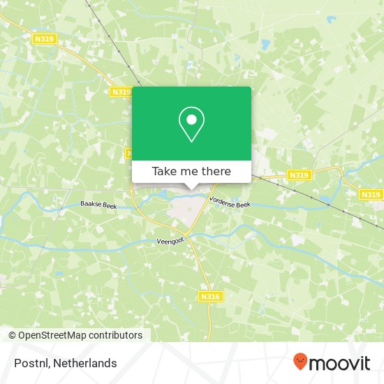 Postnl map