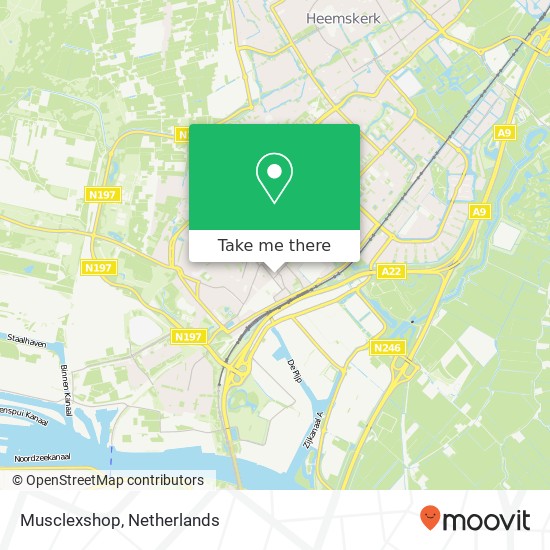 Musclexshop map