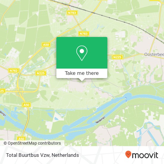 Total Buurtbus Vzw map