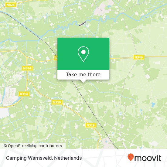 Camping Warnsveld Karte