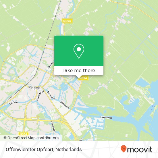 Offenwierster Opfeart map