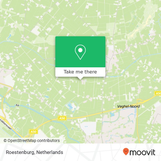 Roestenburg map